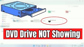 DVD Drive NOT Showing in Windows 1110 [upl. by Covell]