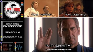 Star Trek Enterprise S4 E7 E8 amp E9 quotThe Forgequot quotAwakeningquot quotKirSharaquot Review [upl. by Ness746]