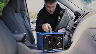 How To Eliminate Car Odor With An Ozone Generator [upl. by Blythe]