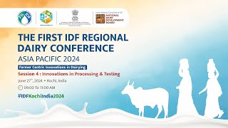 THE FIRST IDF REGIONAL DAIRY CONFERENCE  Session 4 [upl. by Oruhtra110]