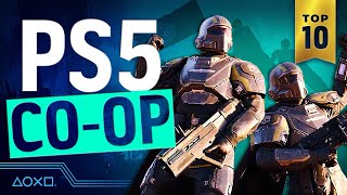 Top 10 Best CoOp Games On PS5 [upl. by Ariamat921]