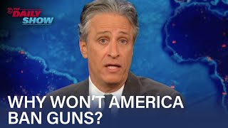 Jon Stewart on America’s Gun Problem amp Dystopic Present  The Daily Show [upl. by Raf]