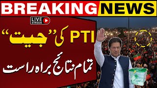 LIVE  PTI Leading in Pakistan Elections 2024 Live  Biggest Election Transmission  Capital TV [upl. by Ojaras]