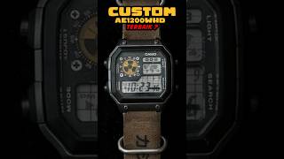 Casio Ae1200 custom shotrs short gshock jamtangan [upl. by Aina]