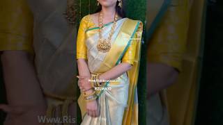 Non transparent Katan tissue silk saree at just Rs999 shorts celebrityinspiredsaree [upl. by Kcirad]