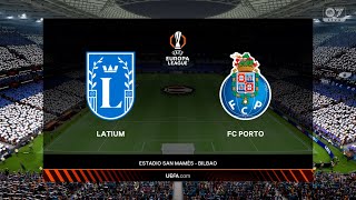 LATIUM vs PORTO  Europa League group stage  FC 25 [upl. by Ripp]