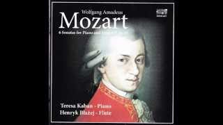 WA Mozart Sonata in C Major KV14 Henryk Blazej Flute amp TKaban Piano [upl. by Ellekram]