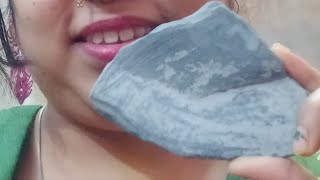 broken Shale stone piece Asmr [upl. by Atnwahs]