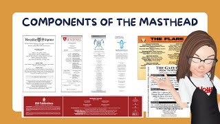 COMPONENTS OF THE MASTHEAD [upl. by Sorci]