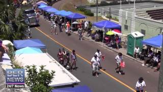 Bermuda Police In The Bermuda Day Parade May 26 2014 [upl. by Suhsoj215]