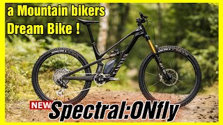 Amazing  All New Canyon SpectralONfly  Lightweight eMTB with TQ HPR50 drive unit [upl. by Ahtelra]