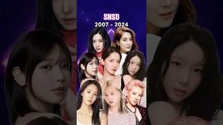 SNSD Girls Generation members then and now 2024 [upl. by Ernesta]