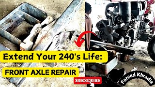 How to Repair a Massey Ferguson 240 Front Axle  StepbyStep guide [upl. by Nalac]