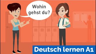 Deutsch lernen mit Dialogen  Lektion 19  sich vorstellen  Personalpronomen  Akkusativ [upl. by Marcoux]