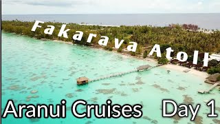 Fakarava Tuamotu Archipelago  Aranui 5 Cruise  Day 2 [upl. by Belshin]