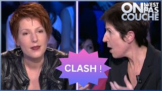 Clash Christine Angot  Natacha Polony  On nest pas couché 22 mars 2014 [upl. by Roberson]