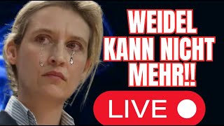 🔥WEIDELANFALL auf BÜHNE Schockmoment AFD Live Alice Weidel [upl. by Leilani557]