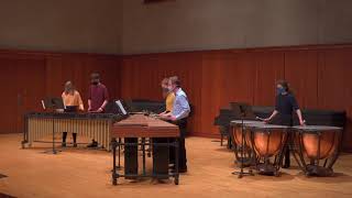 Gassenhauer Street Song by C Orff and G Keetman Luther College Percussion Ensemble [upl. by Anatnas679]