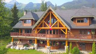 Interior look at Vagabond Lodge at Kicking Horse Resort Golden BC [upl. by Lynnell]