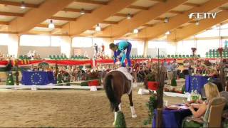 FEI European Vaulting Championship 2013  Junior Male 2nd Julian Willfling [upl. by Devora]