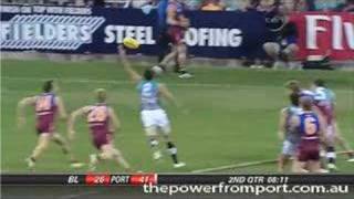 Motlop Kicks one of the goals of the year at the Gabba [upl. by Yvi489]