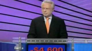 Worst Jeopardy Contestant Ever [upl. by Ignatz]