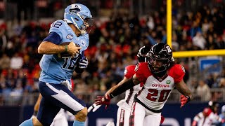 CFL 2023 Recap Ottawa  Toronto  week 19 [upl. by Thalia546]