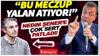 Ekrem İmamoğlu Nedim Şenerin Ayasofya sözlerine çok sert patladı quotBu meczup yalan atıyorquot [upl. by Urias]