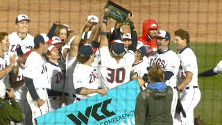 Gonzaga baseball wins WCC Championship [upl. by Baskett902]