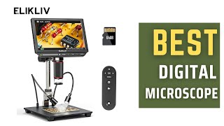 Best Microscope  Elikliv EM4K 4K HDMI Digital Microscope Review [upl. by Haet]