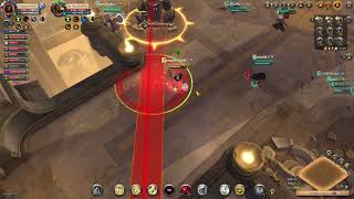 10 MAN T6 AVALOIAN DUNGEN  CONSTRUCT BOSS  ALBION ONLINE [upl. by Ahseinaj]