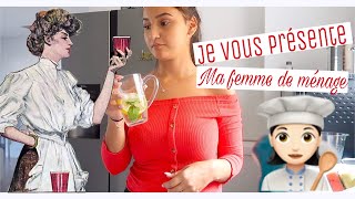 VLOG  je vous présente ma femme de ménage 👩🏻‍🍳 [upl. by Naryt585]