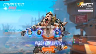 AQUAMARINE JUNKRAT GAMEPLAY  OVERWATCH 2 SEASON 12 [upl. by Eniamert230]