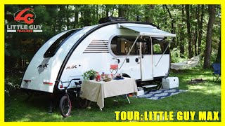 Little Guy Max Teardrop Trailer Tour [upl. by Airdni]