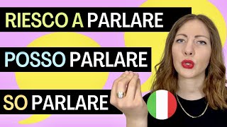 VERBI MODALI in italiano 5 ERRORI che Fai OGNI Giorno e NON lo Sai  Lezione Base per Stranieri 🇮🇹 [upl. by Anomer]