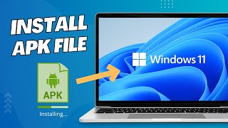 RunInstall APK Files on Windows 11 PC without Emulator [upl. by Earised]