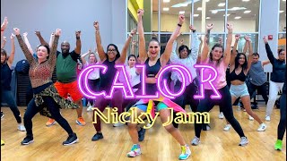 CALOR  Nicky Jam amp Beele  Choreo Zumba Suzy  Zumba Fitness [upl. by Dynah]