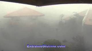 Super Typhoon Haiyan Yolanda  Extreme Wind Gust [upl. by Suoicul]