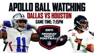 MONDAY NIGHT FOOTBALL WATCH PARTY  Apollo Ball Watching 111824 [upl. by Kcinimod]