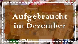 Aufgebraucht im Dezember  Pflege  FranzisPflegeKiste [upl. by Gnemgnok291]