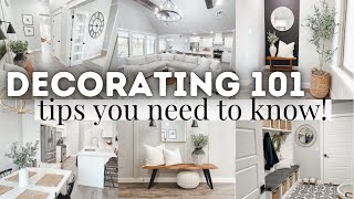 DECORATING YOUR HOME 101  HOME DECORATING TIPS YOU NEED TO KNOW  DECORATING HOME HACKS 2022 [upl. by Abell]