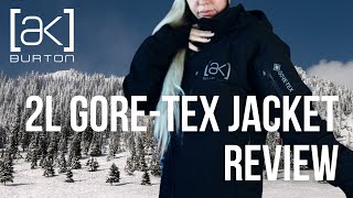 Burton ak Snowboarding Jacket Review [upl. by Kolk]