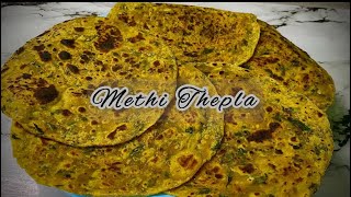 Methi Thepla  Travel Thepla For Travel  Authentic Gujrat Thepla Recipe  Healthy Breakfast Recipe [upl. by Cleodel602]