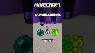 Minecraft ÇOK BASİT Xp Farmı [upl. by Gorski576]