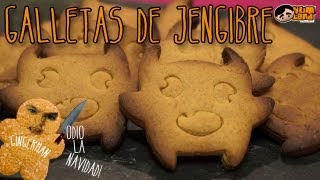 Receta 99 Galletas de Jengibre [upl. by Binny]