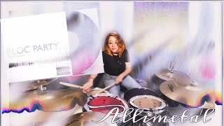 Bloc Party  Banquet  Drum cover  Allimetal [upl. by Leizar998]