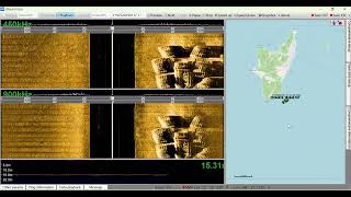 Side scan sonar  Beijing LCOCEAN acquisition software with realtime mosaic function [upl. by Aurora61]