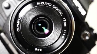 Olympus 17mm f18 Review by Darren Miles [upl. by Charline]