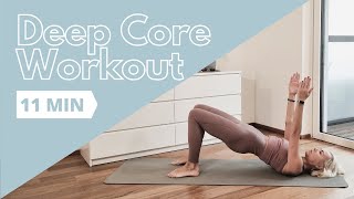 11 Min Pilates Deep Core Workout I Home Edition [upl. by Sacci]