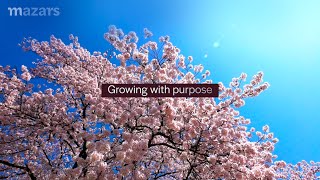 Mazars 2022 corporate video  Growing with purpose [upl. by Bab]